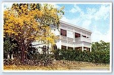 Jamaica W.I. Postcard View of Mona Hotel St. Andrew 1956 Vintage Posted picture