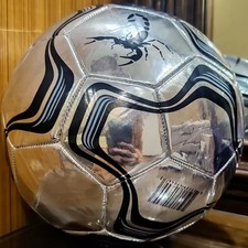 Nike Geo Merlin Cage Secret Tournament Scorpion Chrome Football 2002 Rare Size 5 picture