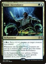 MTG Foil Prerelease Ravnica Allegiance PRNA Simic Ascendancy MINT picture
