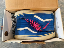 VANS Sk8-Hi LX Vault Marc Jacobs Men’s High Top Sneakers Blue/White/Pink picture
