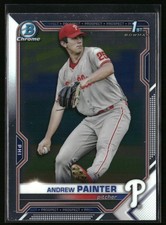 2021 Bowman Draft #BDC-10 Andrew Painter Chrome picture