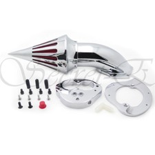 Chrome Air Cleaner Kits Intake For 2000-2012 Kawasaki Vulcan 1500 1600 Classic picture