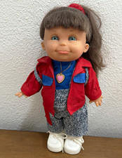 Vintage 1990’s Berjusa Angel Face 13” Doll. HTF Similar to Galoob Baby Face Doll picture