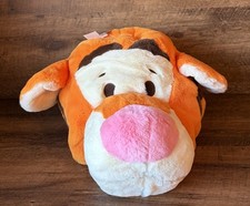Disney Parks Plush Tigger Hat Adult Size Super Soft Chair Sofa Lovey Pillow NEW picture