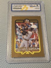 1993 Bleachers 23KT Gold Border - Barry Bonds #2 3621/10000 picture
