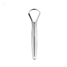 1PC Stainless Steel Tongue Scraper Reusable Oral Cleaner for Fresh Breath picture