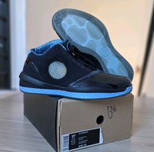 DS Air Jordan 2010 Black UNCWelcome Home Dwayne Wade Size 11.5 387358-003 New  picture