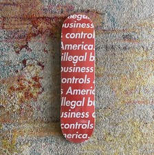 Supreme Illegal Business Controls America Deck Red SS18 Ali Urs Flower Digi picture