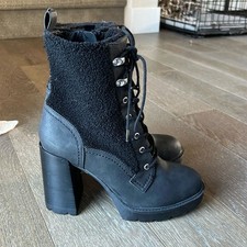 DV Dolce Vita Dixy Ankle Boots Black Women's 7.5 picture