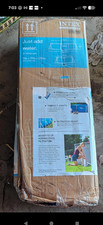 Intex Rectangular Metal Frame Pool 9.75ft x 6.5ft x 2.5ft 1013 gal Blue READ picture