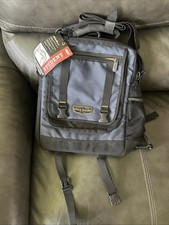 Eddie Bauer Expedition Ready 1920 Daypack Backpack Blue Black Hiking Vintage picture