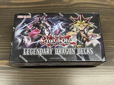 Yugioh Legendary DRAGON Decks Box Set Brand New Factory Sealed picture