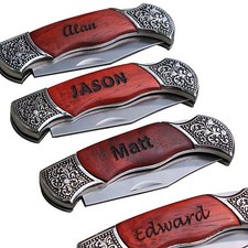 Personalized Pocket Knife - Groomsman Gift - Father's Day Gift picture