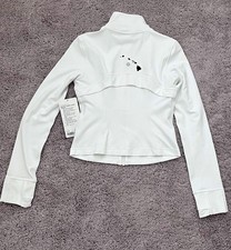 NWT Lululemon Hawaii Exclusive Cropped Define Jacket White Size 6 picture