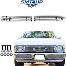 Lower Grill Fits 1995 1996 97 Nissan Hardbody Pickup Billet Bumper Grille Insert picture