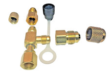 Robinair, VACUUM PUMP, UNIVERSAL INLET ADAPTER TEE KIT, 1/4