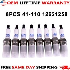 8PCS ACDelco Iridium Spark Plugs For Chevy GMC 4.8L 5.3L 6.0 41-110 12621258 picture