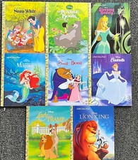 Little Golden Books Disney Classic Library 8 book set picture