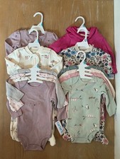 New Carter's Infant Girls Clothing Lot of 12 Size 6 Months picture