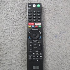 Sony RMT-V504A TV Remote Control Black Wireless Netflix OEM Replacement Unit picture