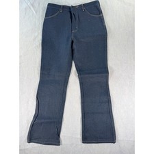 Rustler Mens Bootcut Jeans Dark Wash Heavyweight Denim 33x30 NWT Indigo picture