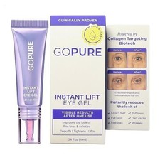 [Go Pure] Instant Lift Eye Gel NEW PRODUCT Depuffs Tightens Lifts 0.34 Oz NIB US picture