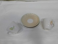 2 VILLEROY & BOCH Country Collection espresso Cups and Saucers picture