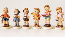 Goebel M.I. Hummel Club Children Figurines Lot of 6 Hand Painted Germany picture