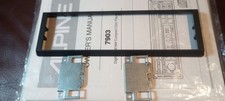 Vintage Alpine Trim Ring Mounting Bracket And Manual 7903 picture