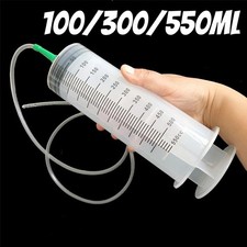 Large Capacity Oil Syringe Pump Vacuum Extractor with Hose 100ml 300ml 550ml picture