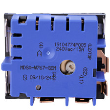 US Stock New WB24X25013 Dual Burner Control Switch 240V 15A Fits Electric Range picture