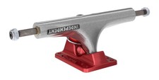 Independent Stage 4 Hollow Bar Logo Silver Ano Red Standard Skateboard Trucks picture