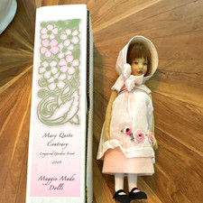 Maggie Made Dolls Mary Quite Contrary Longwood Garden Event 8in OOAK Doll 2009 picture