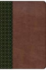Biblia RVR 1960 de Estudio Scofield Verde Bosque Café Símil Piel picture