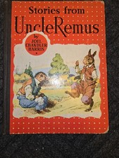 VINTAGE 1930s STORIES FROM UNCLE REMUS BOOK COLOR ILLUSTRATION BRER RABBIT & FOX picture