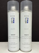 Rusk Design Series Worx Working/Finishing Spray For Firm Hold -2 Pack/10 OZ Each picture