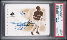 2001 Sp Authentic Todd Helton Chirography Gold Auto /17 PSA 10 POP 1  picture