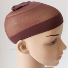 2 pcs Wig Cap Wig Liner Wig Stocking Cap Black Neutral Beige Nylon Stretch USA picture