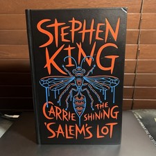 Stephen King - Carrie The Shining Salem's Lot Barnes & Noble Deluxe Hardcover picture