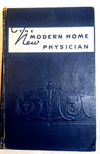 Vtg 1955 The New Modern Home Physician Victor Robinson HC Medical Book picture