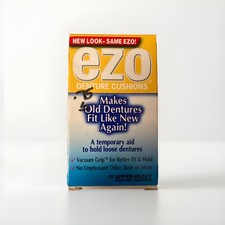 NEW in Box EZO Denture Cushions 12 Upper Heavy Denture Cushions FAST  picture