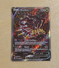 Pokemon TCG Giratina V Alt Full Art Holo Ultra Rare Lost Origin 186/196 picture
