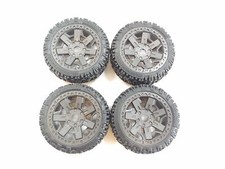 NEW 4x Traxxas Sledgehammer Jato 4x4 BL-2s 1/8 Buggy Tires & 17mm Hex Wheels picture