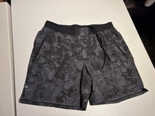 Lululemon Shorts Men’s XL Blue License To Train Unlined Pace Gym 7.5” Inseam picture