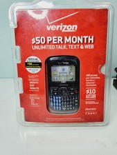 VTG 2011 Pantech TXT8035B Caper Prepaid Phone Verizon Brand New Sealed picture