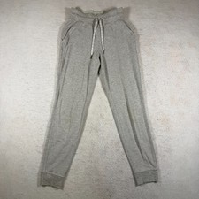 Lululemon Warm Down Joggers Size 2 Light Heathered Grey Modal Soft Lounge Pants picture