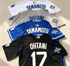 NEW Ohtani/Yamamoto Dodgers 2025 World Series Jersey S-3XL picture