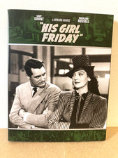 HIS GIRL FRIDAY w/Slip (4K UHD + Blu-Ray) Cary Grant, H Hawks - Discs Unwatched picture