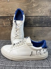 Givenchy Men's Urban Street Low Top Sneakers White And Blue Size42 43 picture
