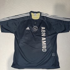 Vintage 2003/04 AFC Ajax Amsterdam Adidas Litmanen #20 XL  Away Soccer Jersey picture